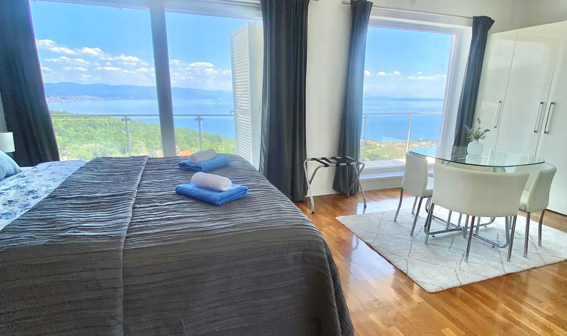 Luxury Villa Eternity - Marvelous Sea View - Box Spring Beds - Opatija-Poljane 0*, Poljane Croazia