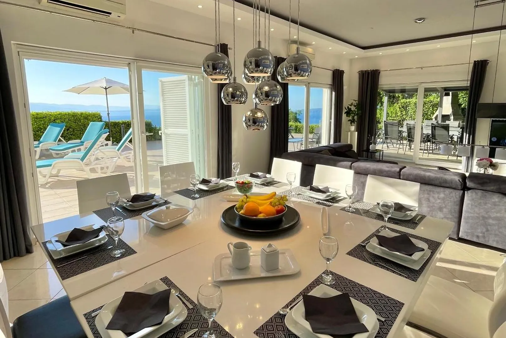 Luxury Villa Eternity - Marvelous Sea View - Box Spring Beds - Opatija-Poljane