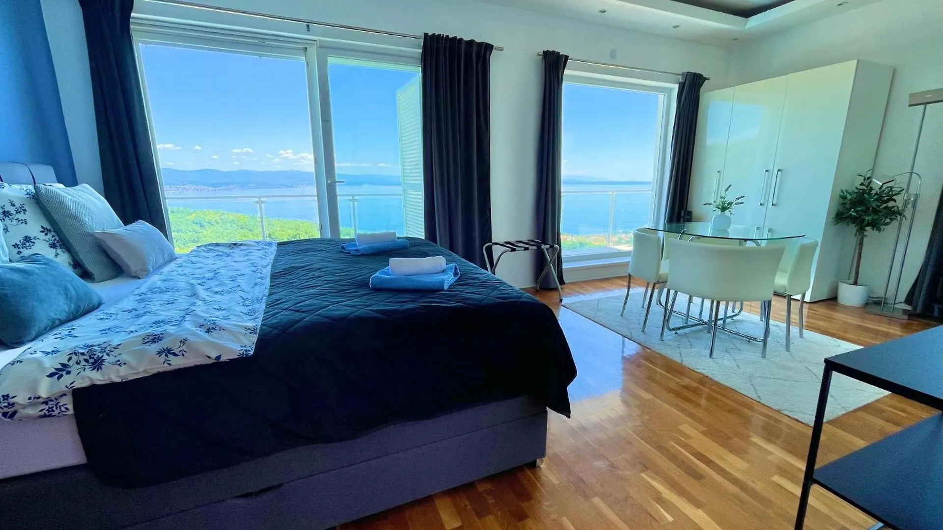 Luxury Villa Eternity - Marvelous Sea View - Box Spring Beds - Opatija-Poljane